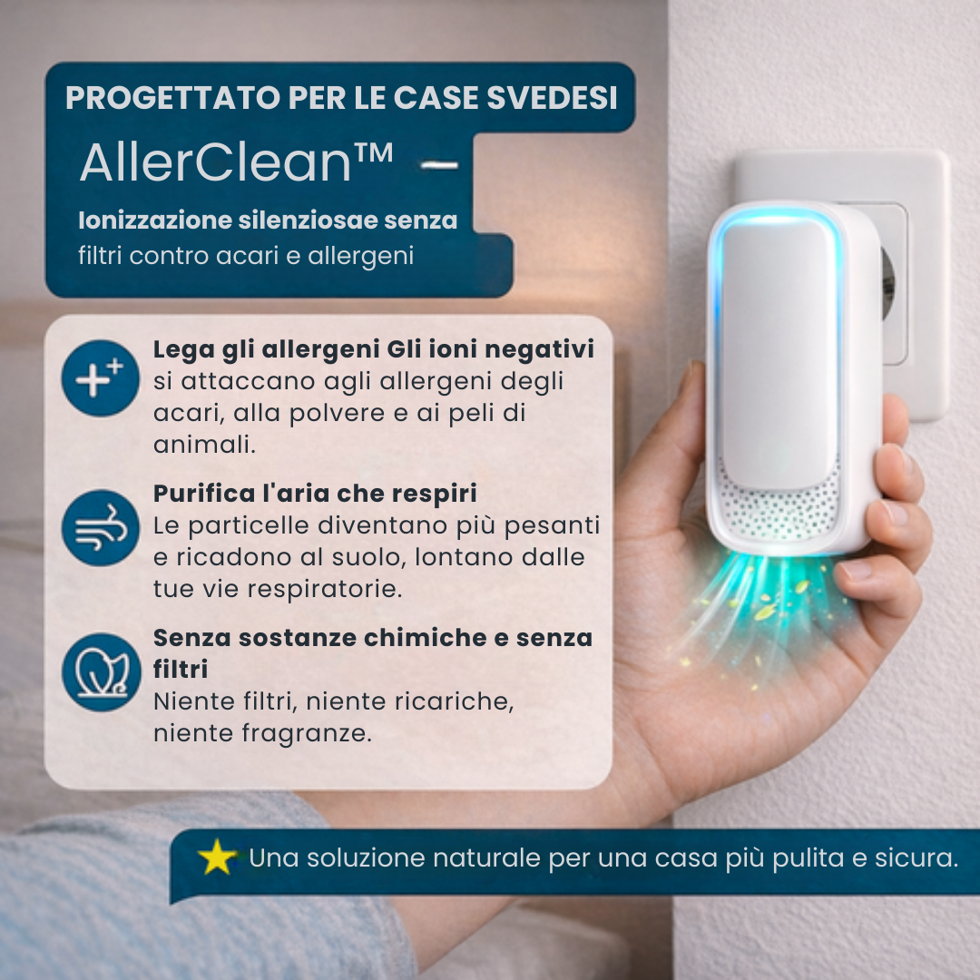 AllerClean - Risvegli più freschi e una casa più sana