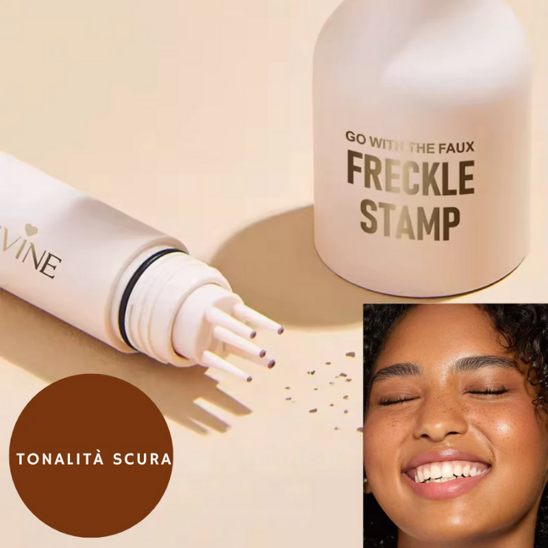 Freckle Stamp™ — Lentiggini naturali in un attimo