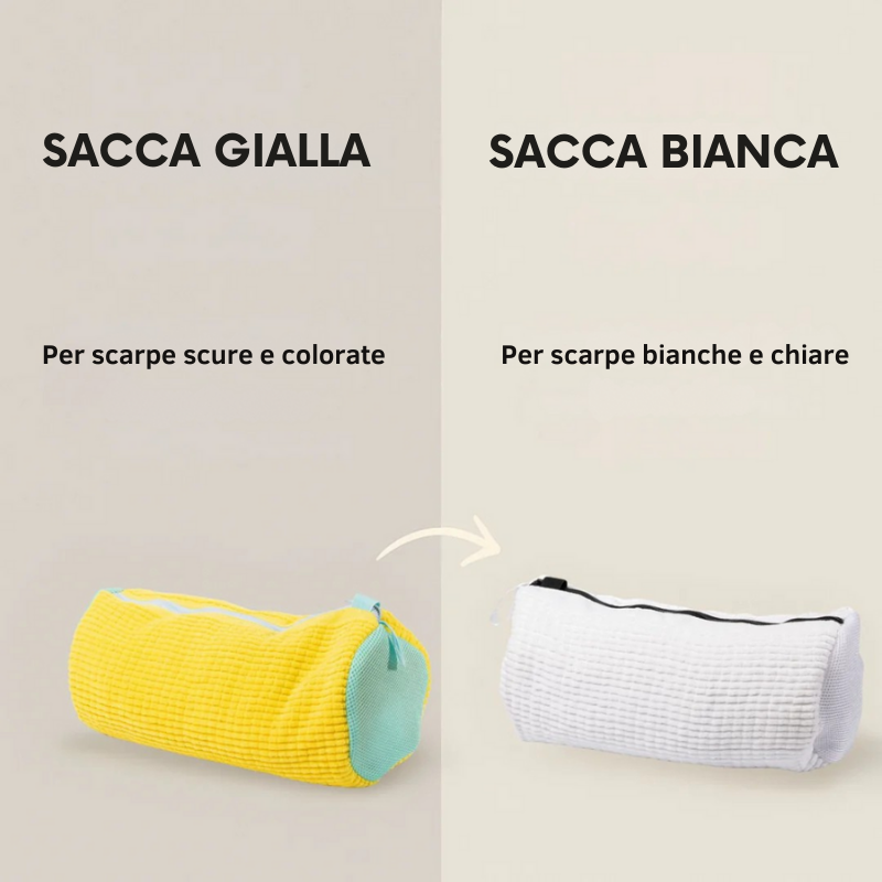 LavaScarpe™ - Pulizia sicura, senza danneggiare nulla