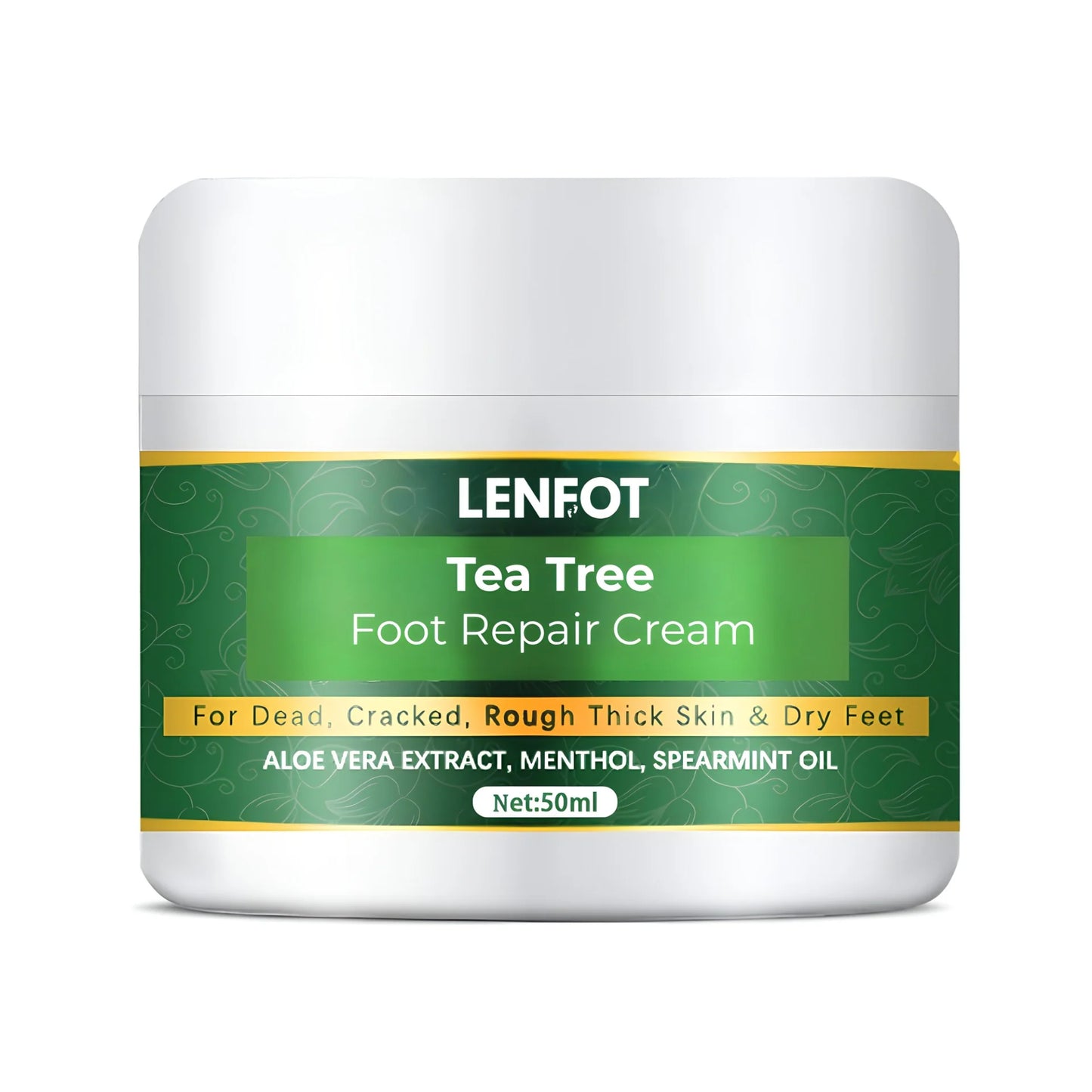 Completa il trattamento con la crema piedi LenFot Tea Tree. Prezzo di listino: 22,99 €