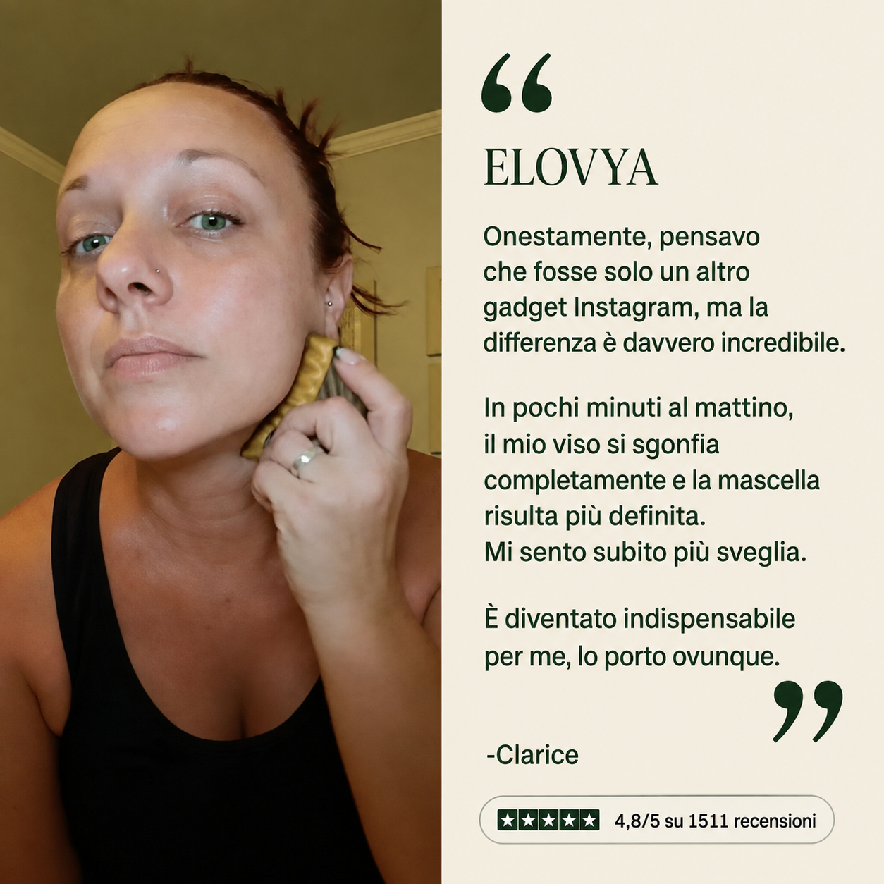 Spazzola linfatica viso Elovya™