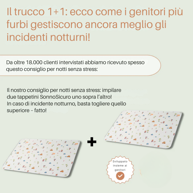 SonnoSicuro - Sogni asciutti, notti tranquille