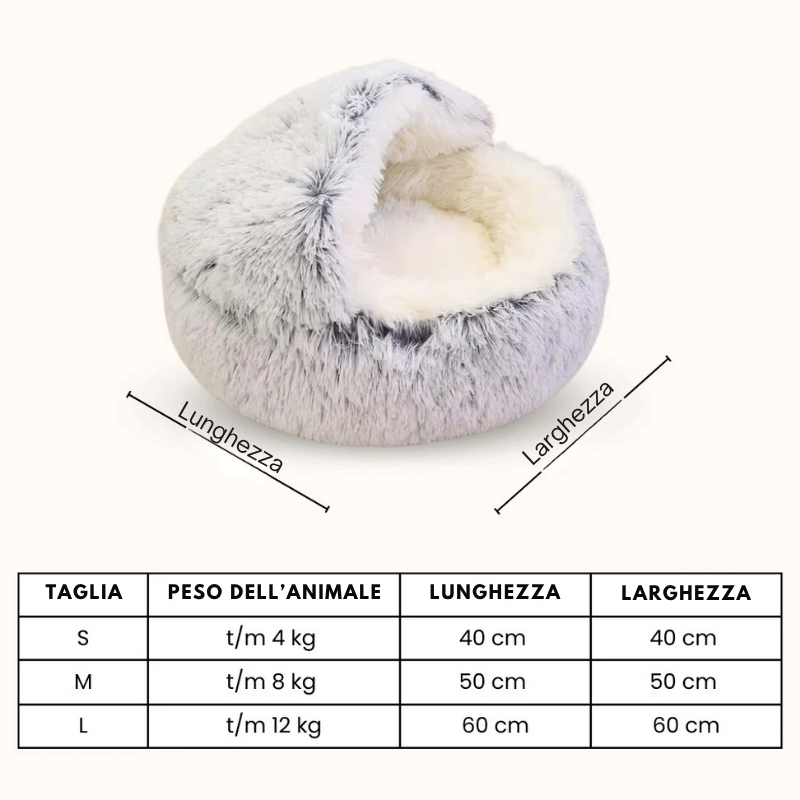Coccolotto™ – Rifugio Morbido per Cani e Gatti