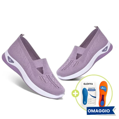 Sneakers ortopediche comfort da donna