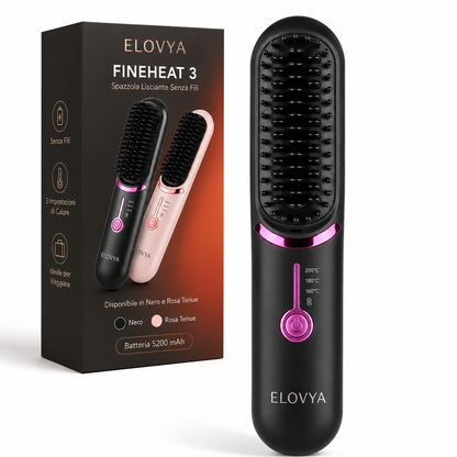 Elovya FineHeat™ 3 | Spazzola lisciante senza fili