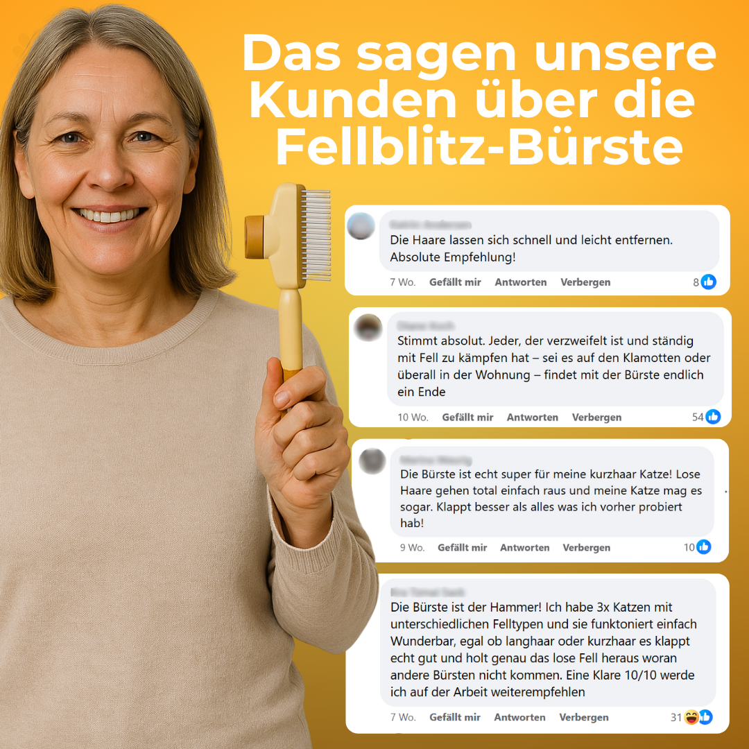 Fellblitz-Bürste - Der Bestseller