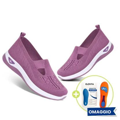 Sneakers ortopediche comfort da donna