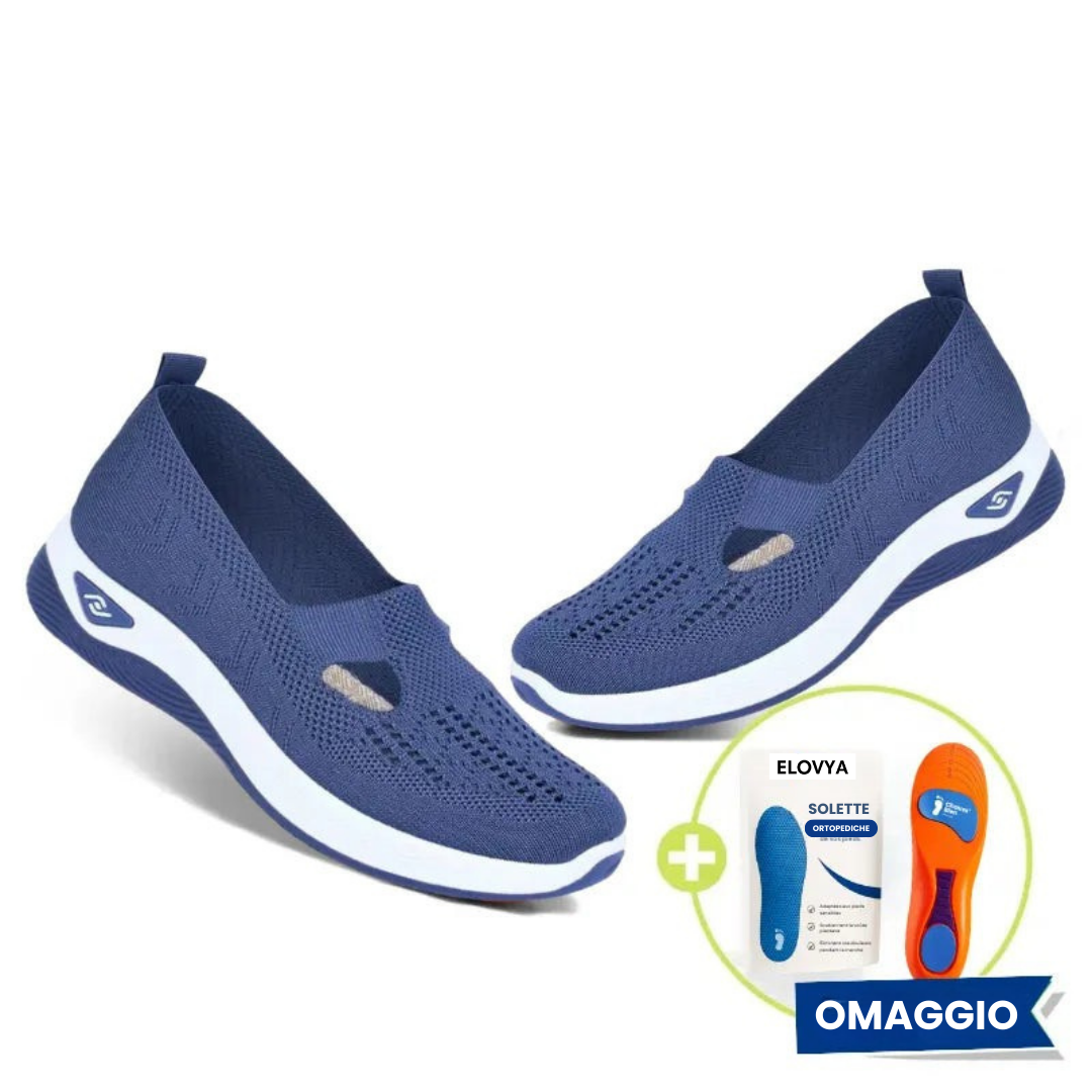 Sneakers ortopediche comfort da donna