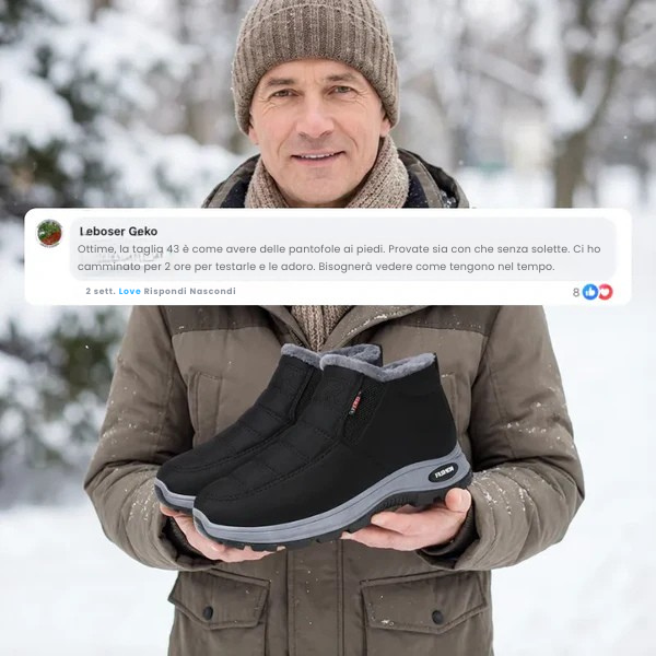 OrthoConfort+ - Scarpe da camminata invernali a comfort ortopedico
