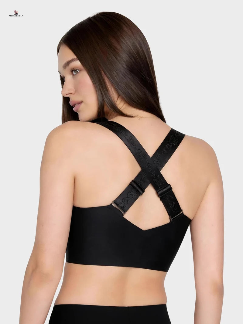 Reggiseno Fiora in pizzo senza ferretto con chiusura frontale