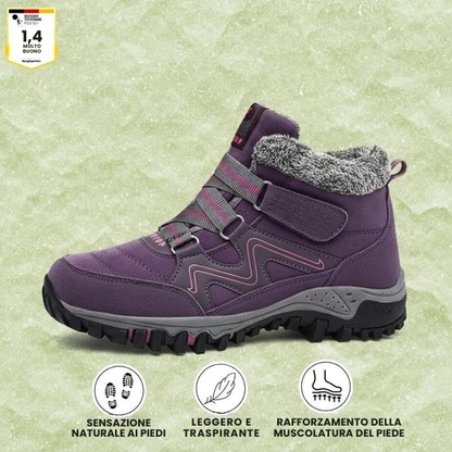 OrthoFit Winter - Scarpa ergonomica, impermeabile e antiscivolo per il sollievo dal dolore