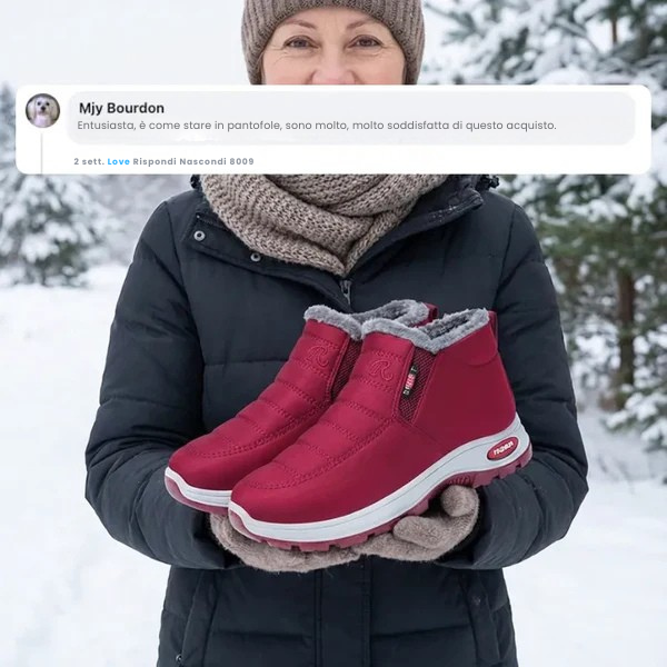 OrthoConfort+ - Scarpe da camminata invernali a comfort ortopedico