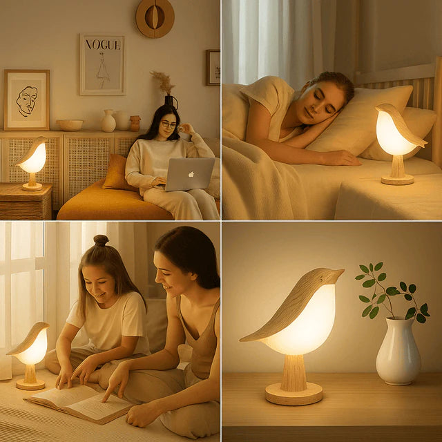 BirdZen - Lampe de Chevet