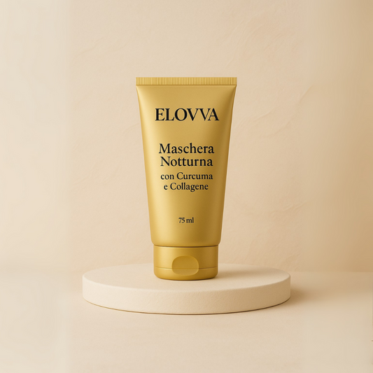 Maschera coreana alla curcuma e collagene