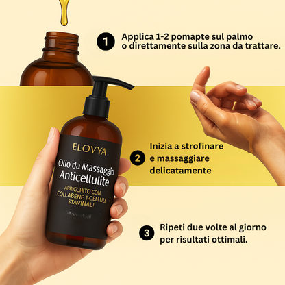 Olio da massaggio anticellulite