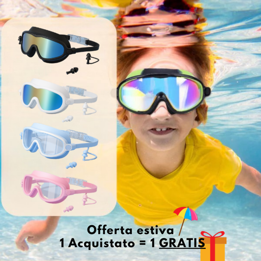 Occhialini da nuoto AquaClip: 3 secondi per godersi l'estate