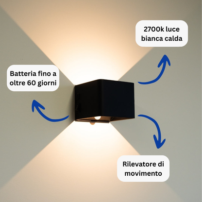 Lampada murale | Ricaricabile
