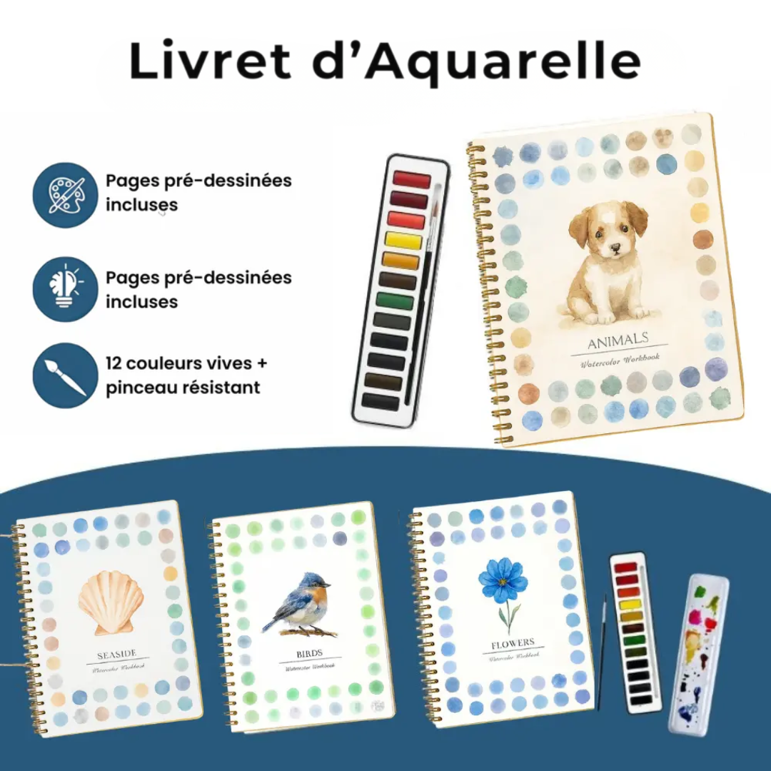 Magnocraft™ Kit d'aquarelle complet