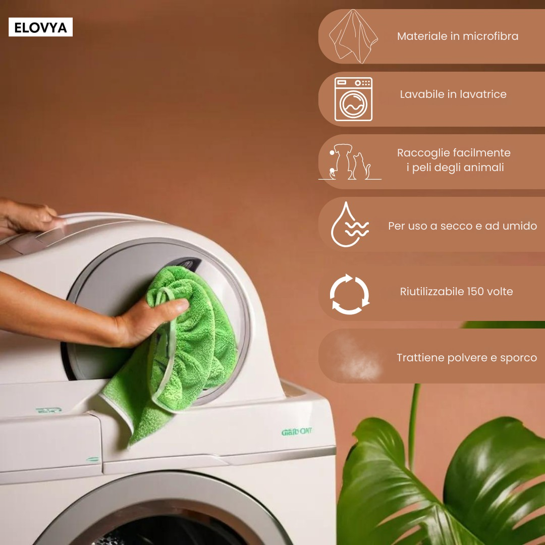 GreenSweep - Mop riutilizzabile per Swiffer