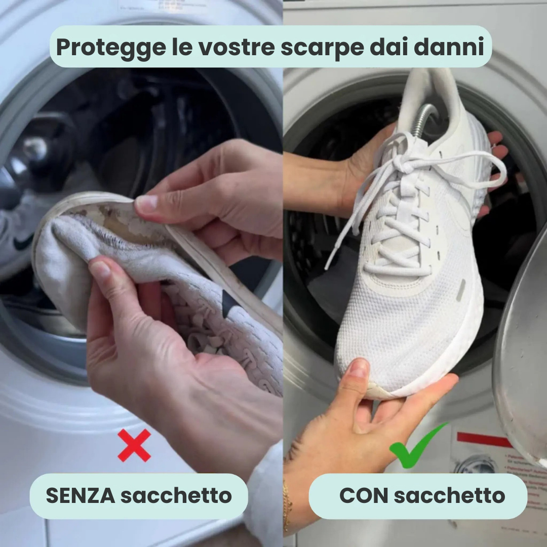Sacchetto per il lavaggio delle scarpe