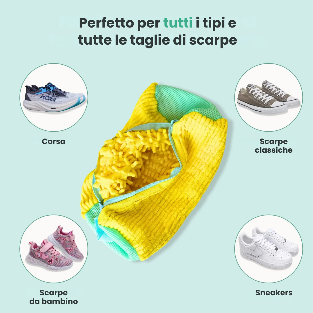 Sacchetto per il lavaggio delle scarpe