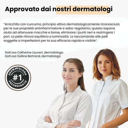 Sapone alla Curcuma Anti-Macchie