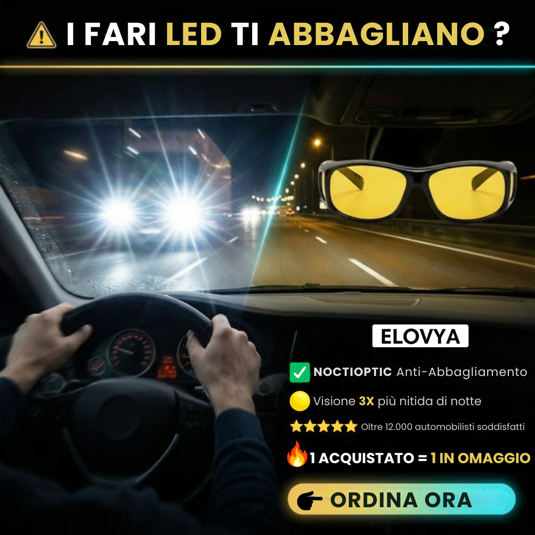 NoctiOptic - Dì addio ai fari aggressivi