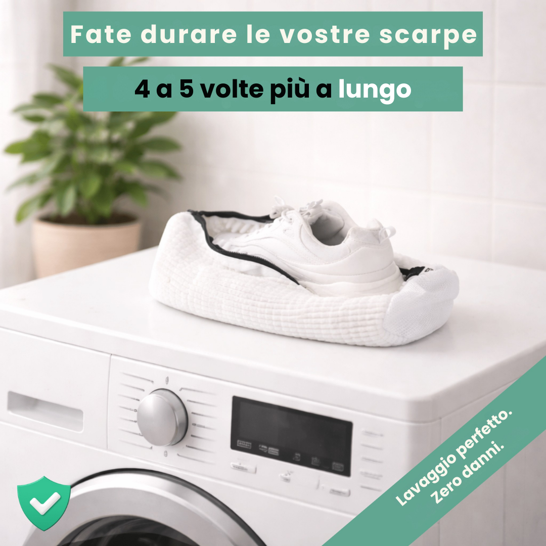 Sacchetto per il lavaggio delle scarpe