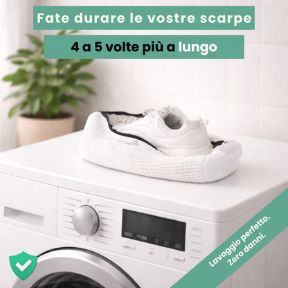 Sacchetto per il lavaggio delle scarpe