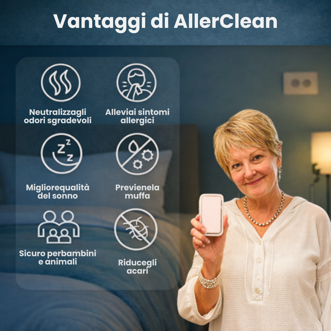 AllerClean - Risvegli più freschi e una casa più sana