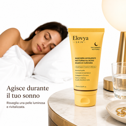 Maschera notte illuminante – Incarnato uniforme