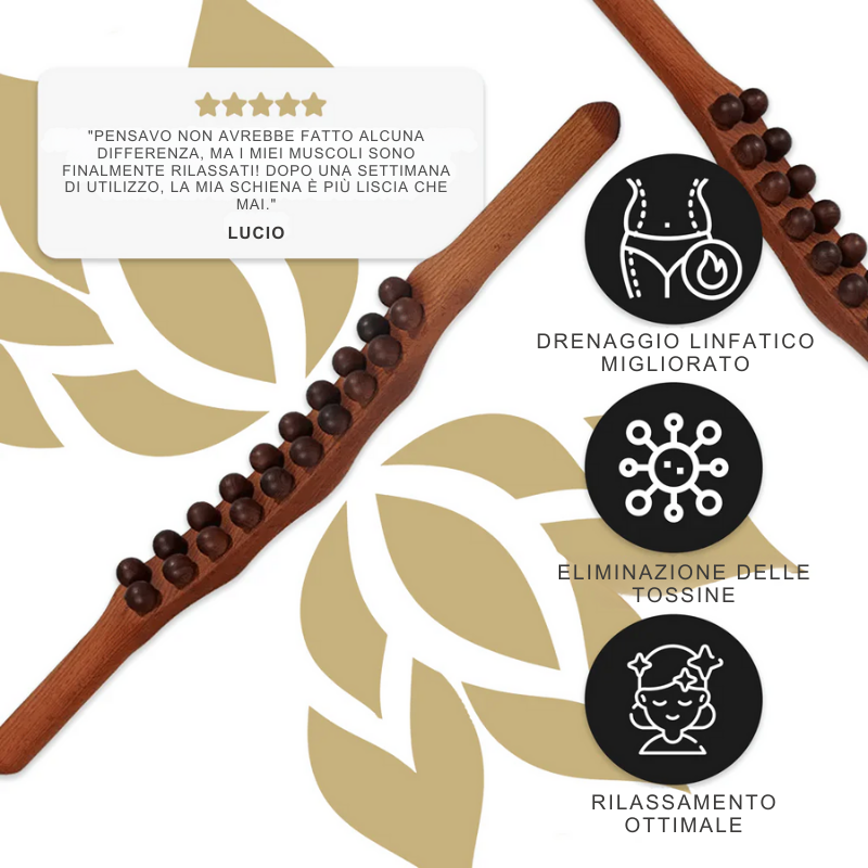 LegnoViva™ - Massaggia, scolpisce, rinnova