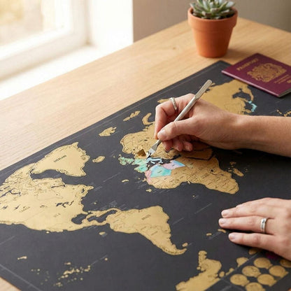 Mondo - Pianifica. Viaggia. Gratta.