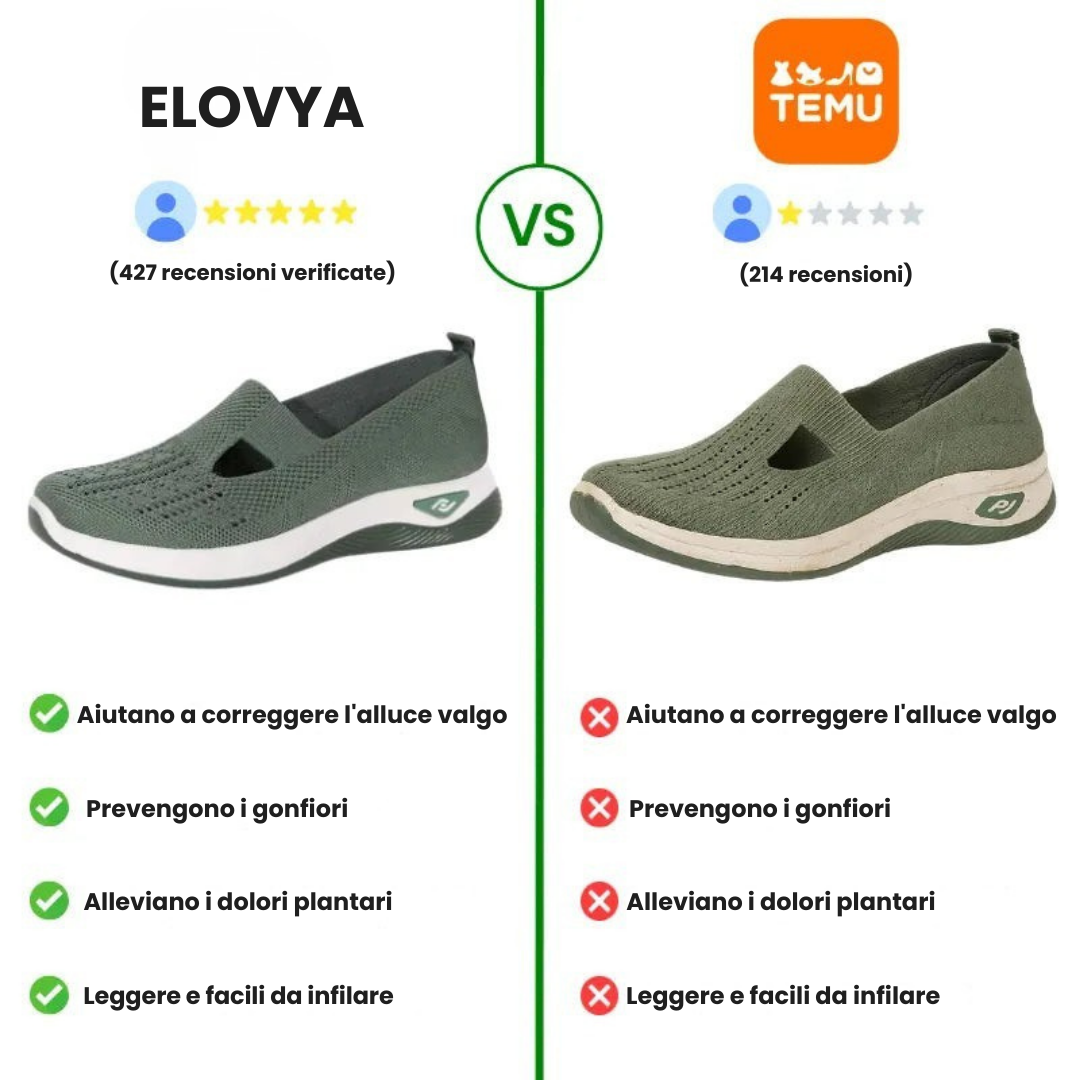 Sneakers ortopediche comfort da donna