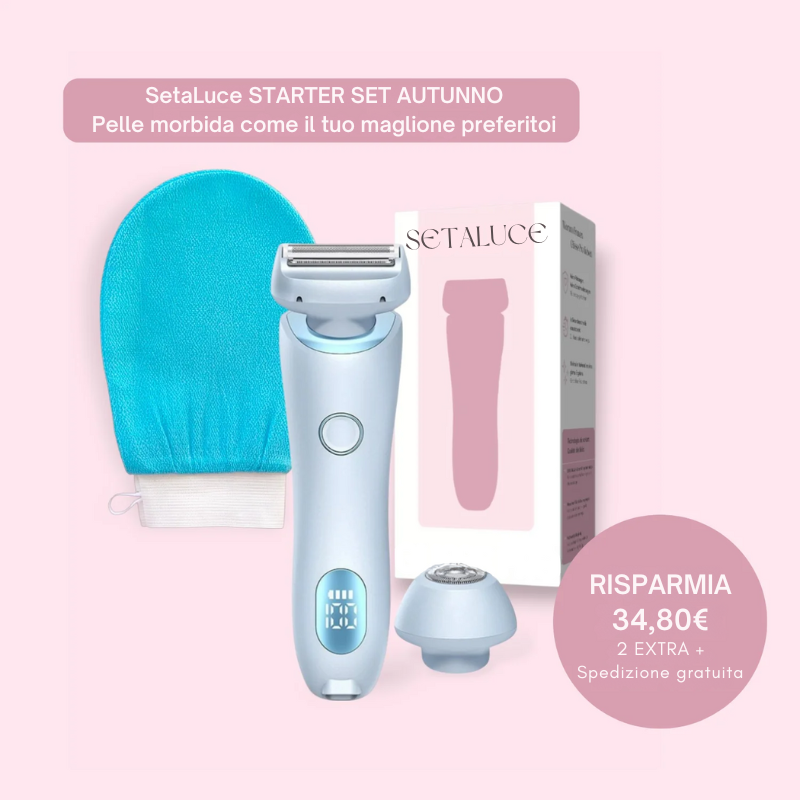 SetaLuce™ - La pelle liscia che illumina ogni giorno