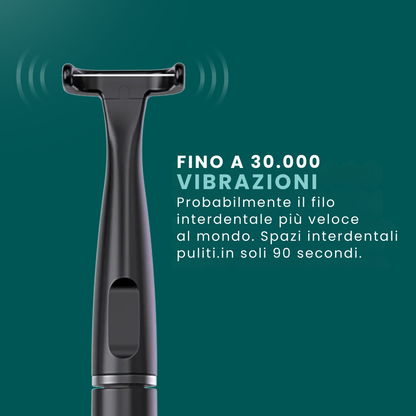 Set Convenienza Filo Interdentale Elettrico incl. 35 testine