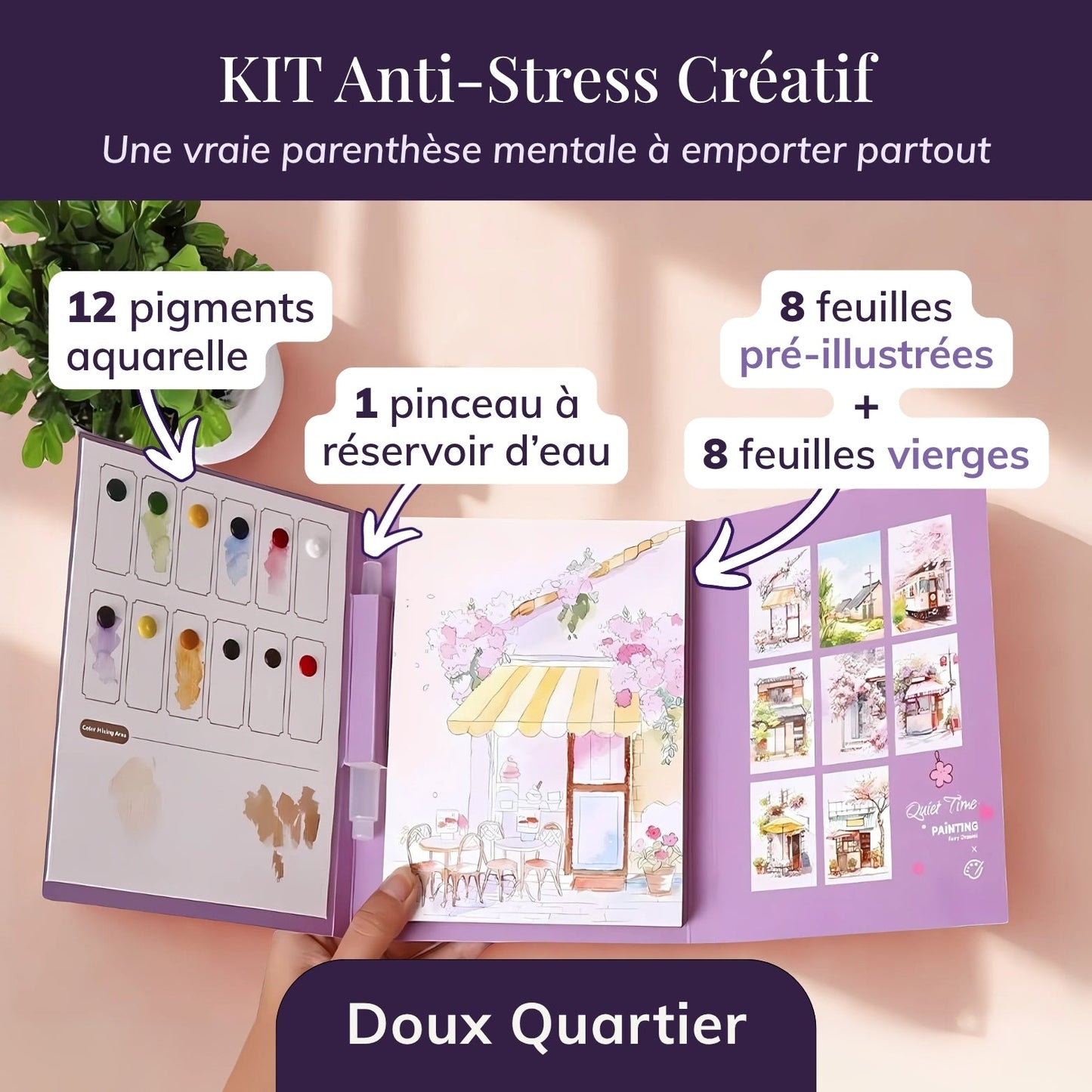 Kit anti-stress créatif