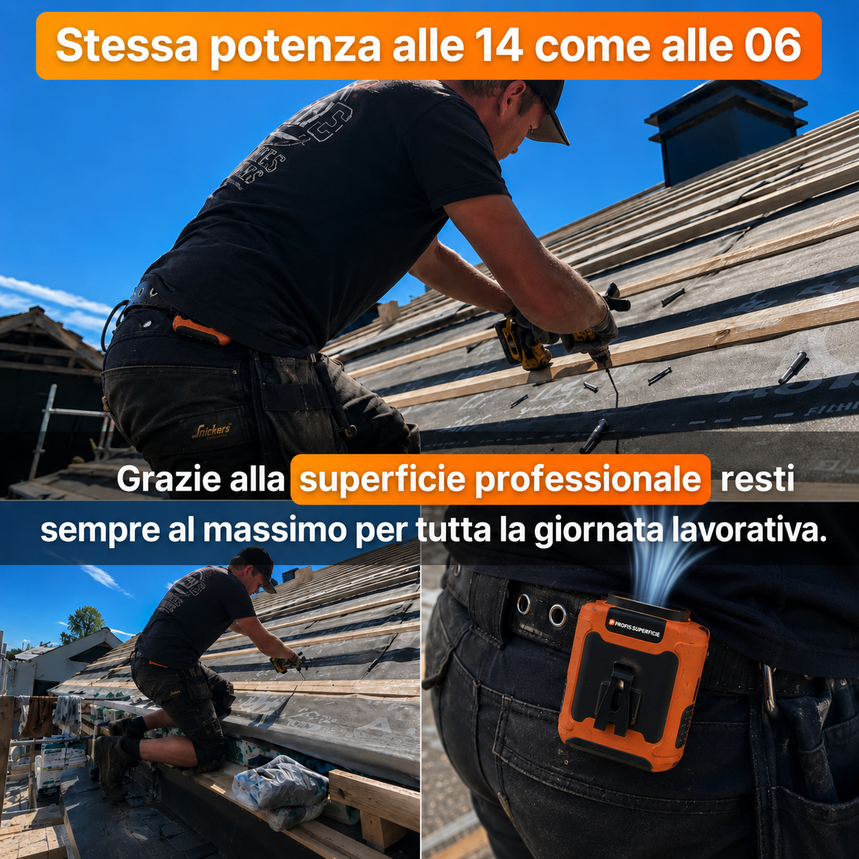 Il ventilatore professionale: basta caldo sul lavoro.