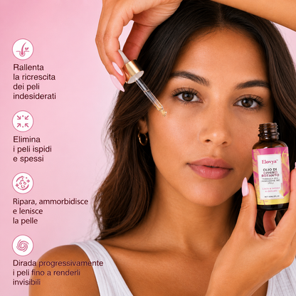 Formula all’olio di Cyperus Rotundus per ridurre la ricrescita dei peli