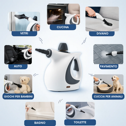 Vaporello - Pulizia profonda, senza sforzo