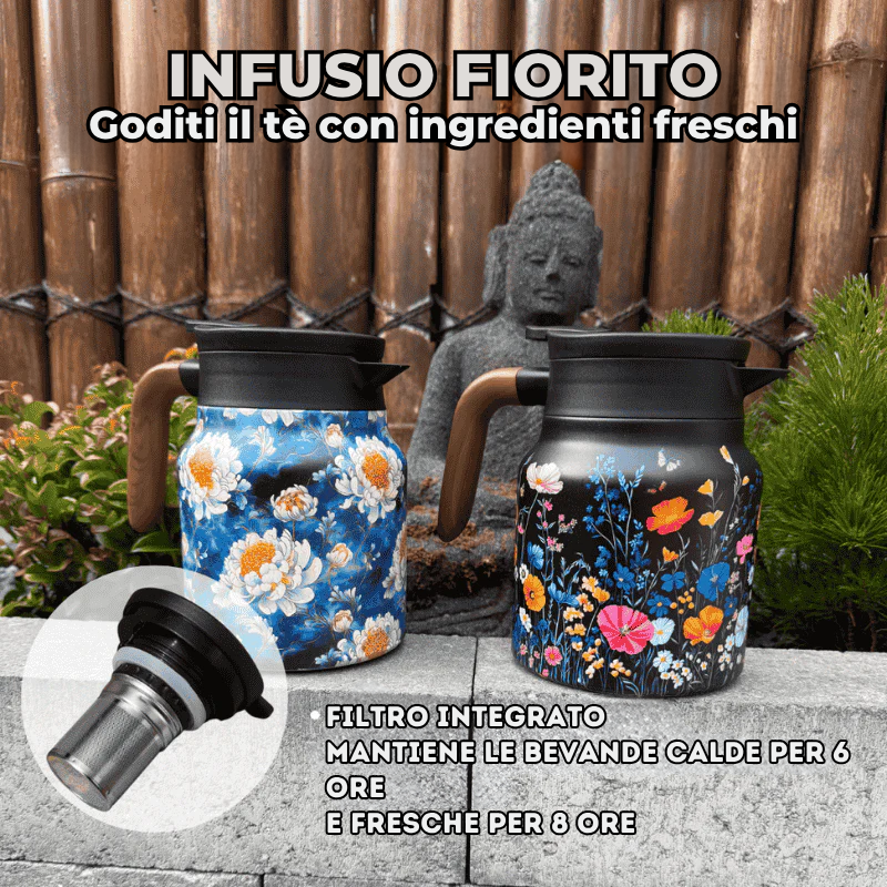 Infusio Fiorito - Il piacere del tè, fiore dopo fiore