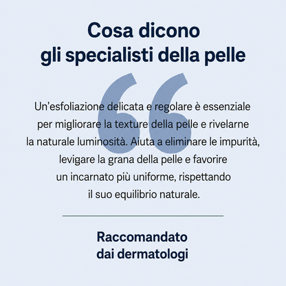 Asciugamano esfoliante Elovya per la doccia