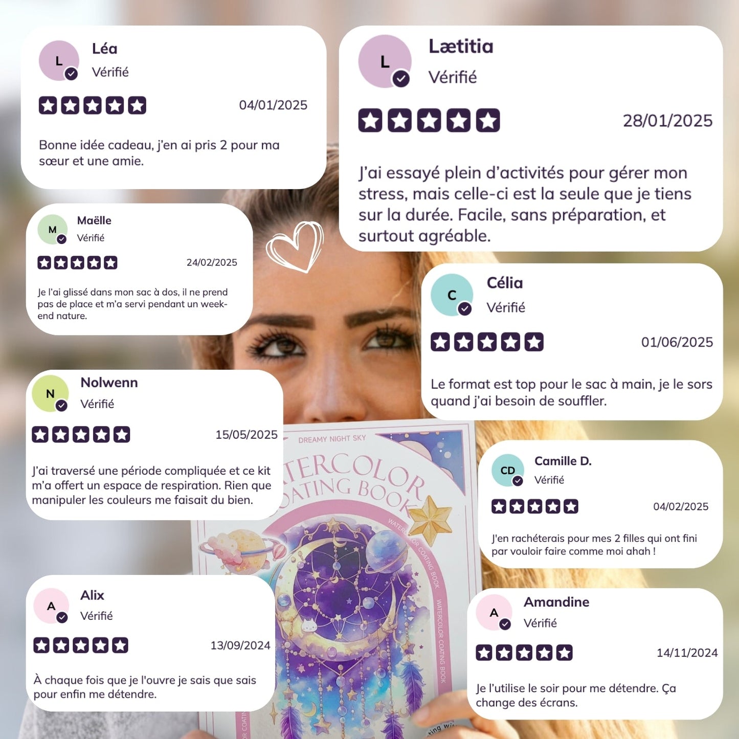 Kit anti-stress créatif