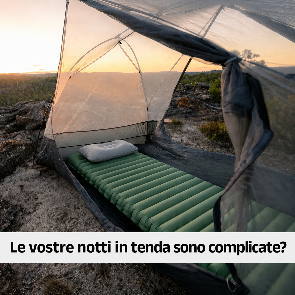 NoraTech™ - Escursioni con il comfort di un vero letto.