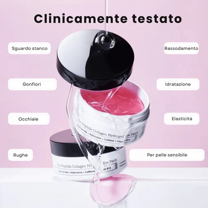 Patch Occhi Idrogel ai Peptidi e Collagene