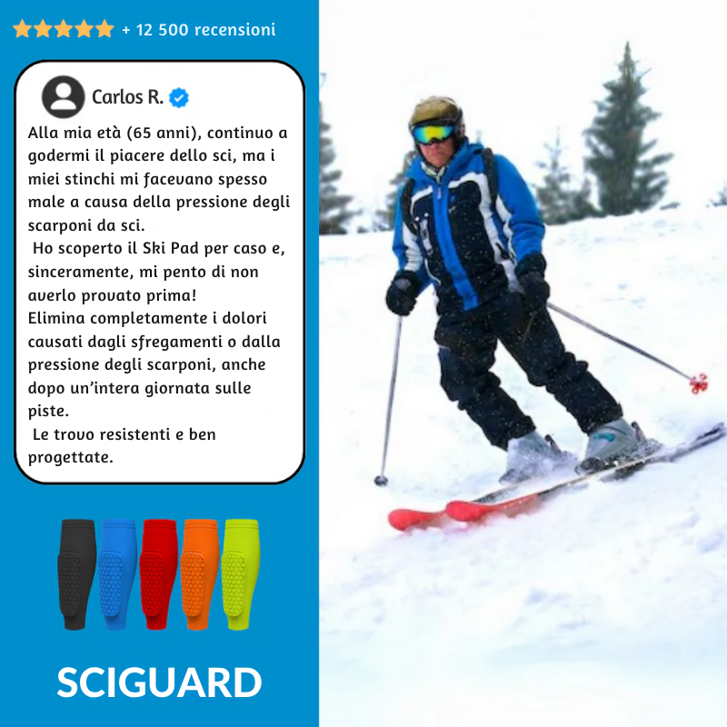 SciGuard™ - Proteggi le tue gambe, domina la pista