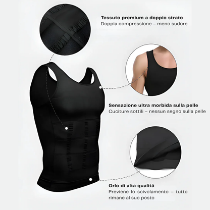 Maglia Modellante Uomo