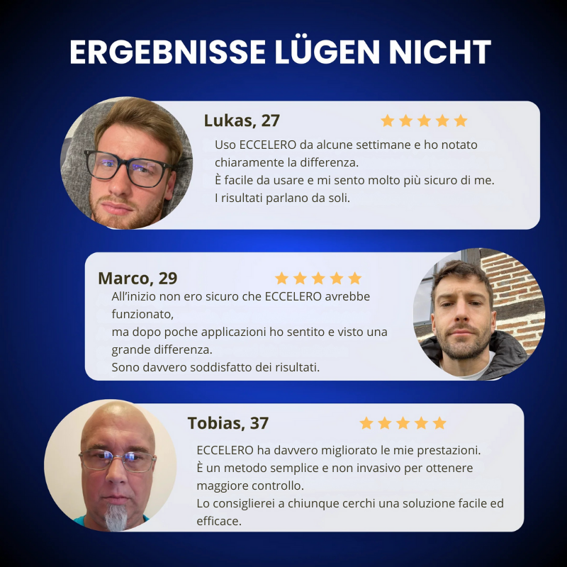 Eccelero - Potere maschile, sempre attivo