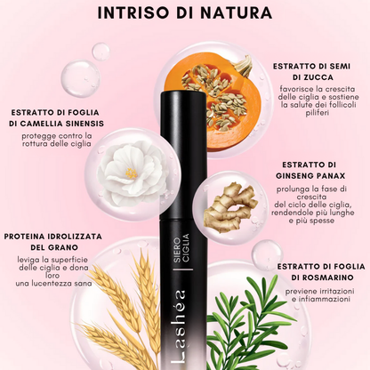Lashéa™ - Forza naturale, sguardo infinito.