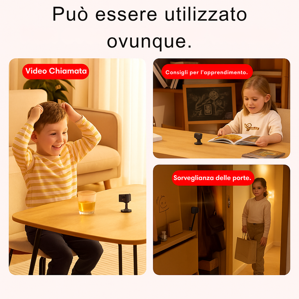 SafeCam Pro™ | Sempre al sicuro – anche senza internet né elettricità